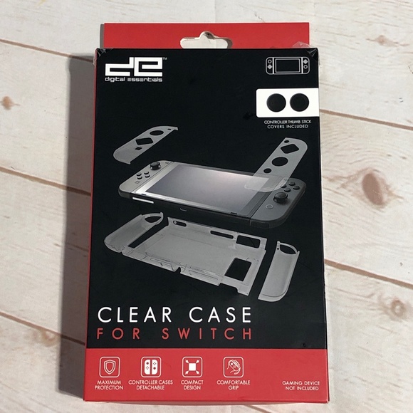 Clear Case for Switch - Picture 1 of 6